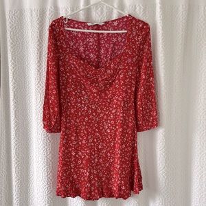 Zara Floral Mini Dress